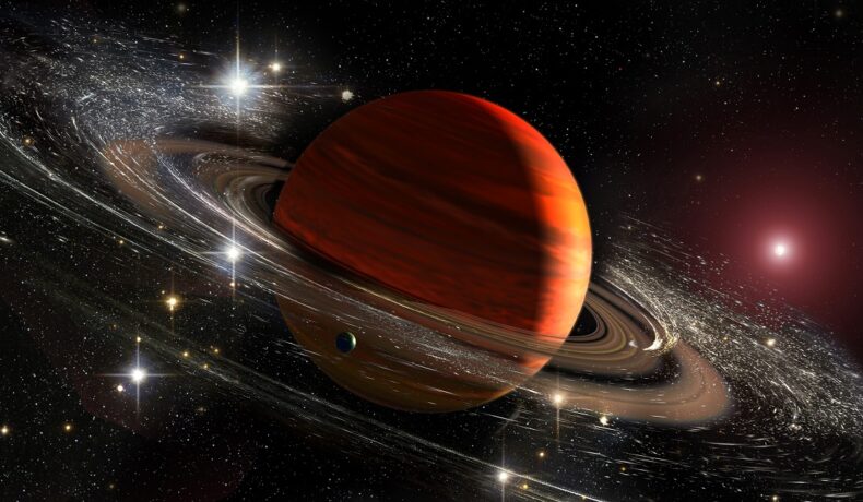 Planeta Saturn, în nuanță portocalie. Experții au dezvăluit ce ar fi inelele planetei Saturn, de fapt