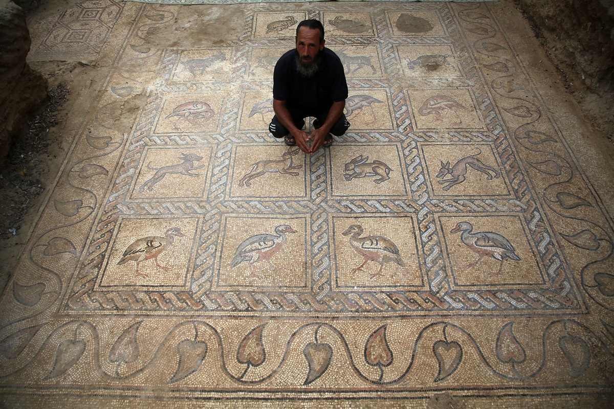 Salman al-Nabahin și mozaicul bizantin pe care l-a descoperit, 2022