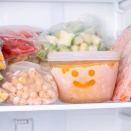 Alimente în ambalaje, într-un congelator plin. Experții recomandă să ții congelatorul plin