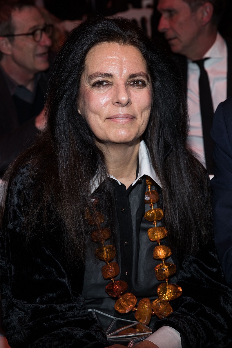 Francoise-Bettencourt-Meyers, cea mai bogată femeie din lume, îmbrăcată în negru
