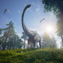 Dinozaur sauropod imens, similar cu un dinozaur imens descoperit de experții care i-au studiat rămășițele fosilizate