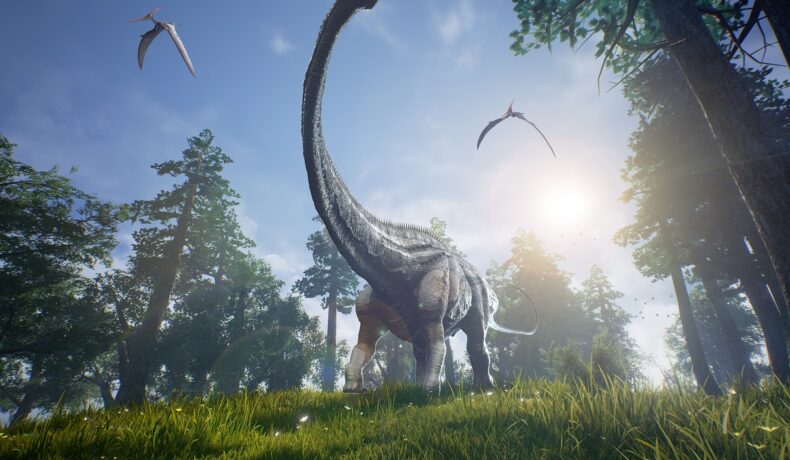 Dinozaur sauropod imens, similar cu un dinozaur imens descoperit de experții care i-au studiat rămășițele fosilizate
