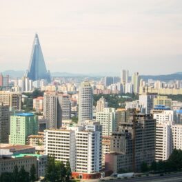 Pyongyang, capitala Coreei de Nord, considerată una dintre cele mai neprietenoase țări din lume